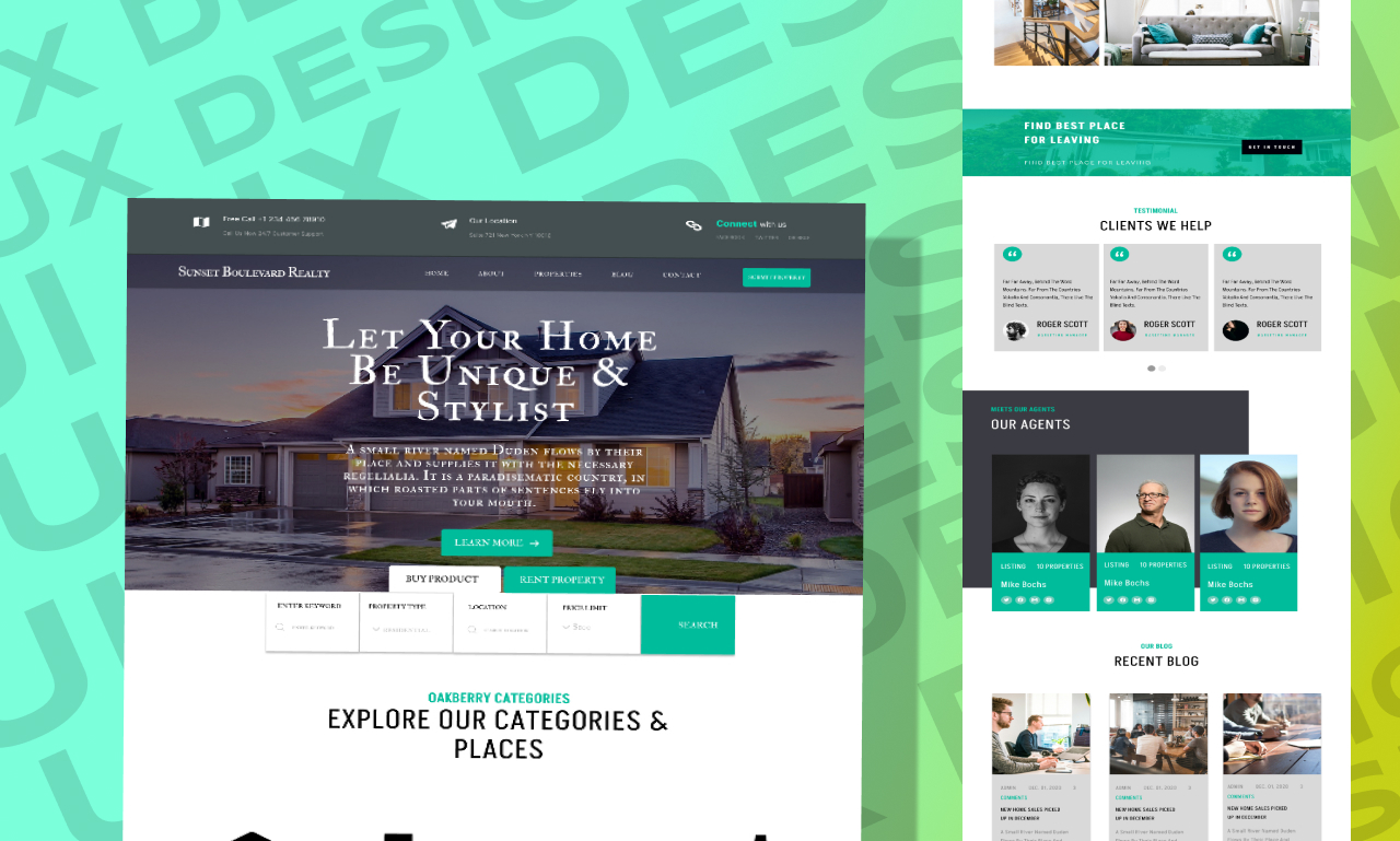 Real Estate Web Design